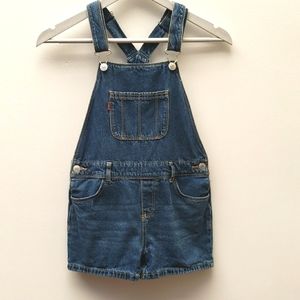 Levi's Kids Denim Shortall Girl Size 10